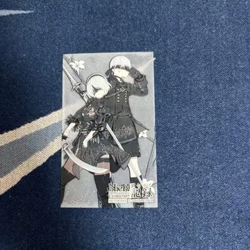 NieR 지울 수 없는 기록 NieR전 입장 특전 클리어 카드 2B 9S