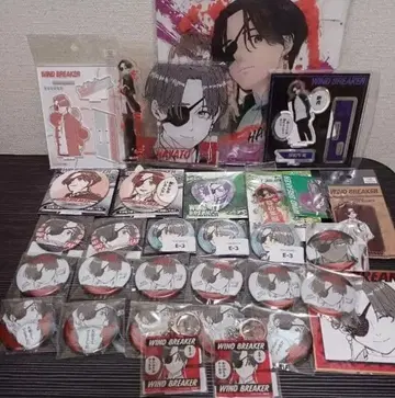 WIND BREAKER 소방 하야토 캔뱃지 아크릴 스탠드