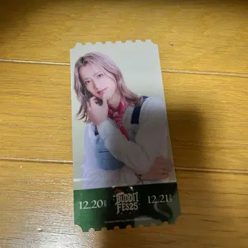 MORRIE 클리어 픽처 티켓