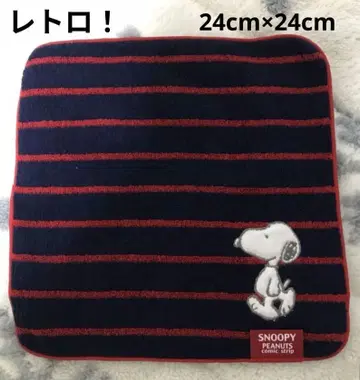 레트로! SNOOPY 핸드 타월 미사용