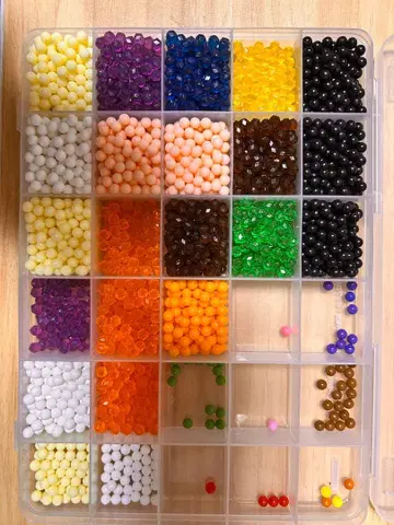 아쿠아비즈 비즈 세트 다채로운 색상