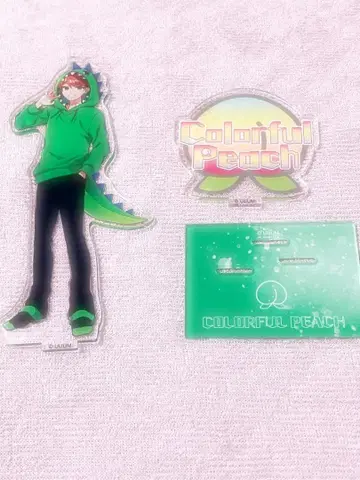 컬러풀 피치 쟈파파 아크릴 스탠드