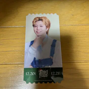 버디페스 2025 픽처 티켓 SEIYA