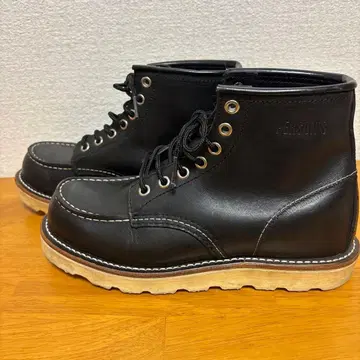 PERSON'S 블랙 워크 부츠