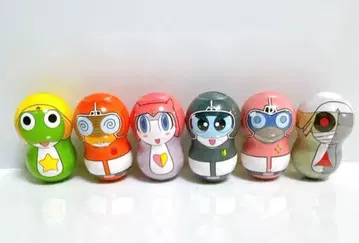 한국 개구리 중사 케로로 오뚝이 피규어 쿠루루 타마마 도로로