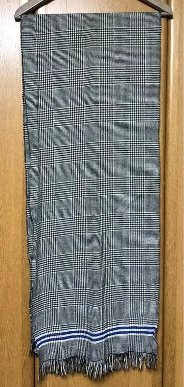 하운드투스 글렌체크 머플러 이탈리아제