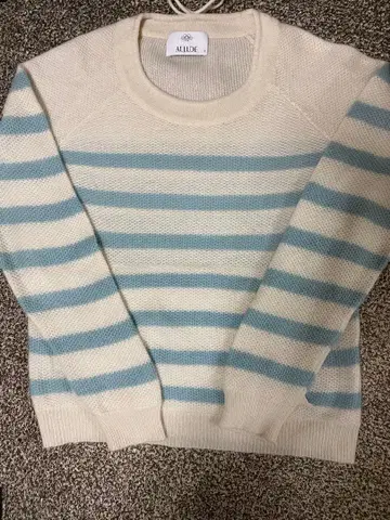 ALLUDE 아류드 캐시미어 니트