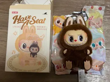 정품 labubu 라부부 Have a Seat 봉제 인형 시크릿