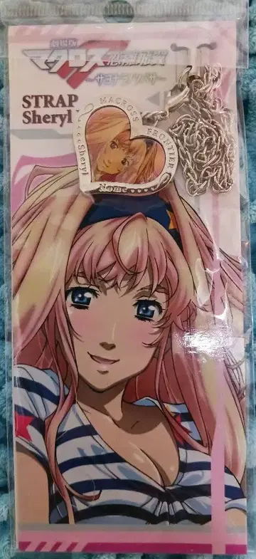 미개봉품 극장판 마크로스 F 안녕의 날개 셰릴 노움 스트랩