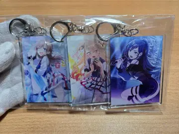 샤인 포스트 라쿠텐 북스 한정판 혜택 양면 아크릴 키링 3개