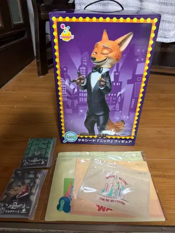 주토피아 주토피아2 제일복권 턱시도 닉 피규어 라스트원