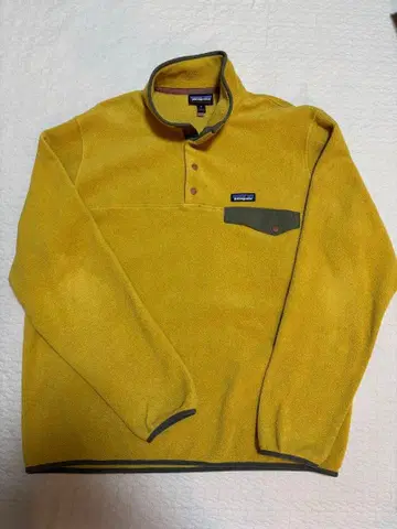 patagonia 신틸라 스냅T XL 머스타드