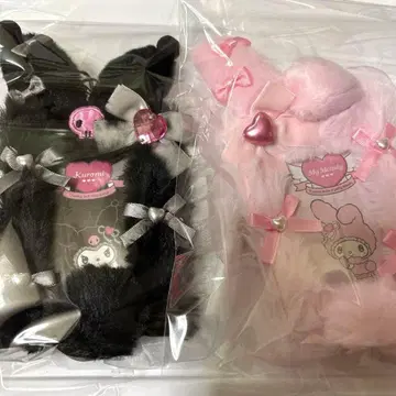 산리오 마이멜로디 쿠로미 카드 케이스 멜로우사로미우사 2개 세트