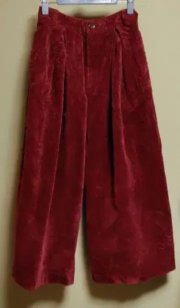 앤드엘씨 코듀로이 가우초 팬츠 M