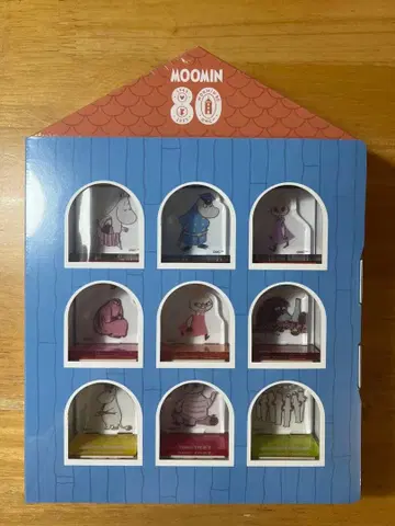 MOOMIN 80주년 아크릴 스탬프 컬렉션 BOX 2