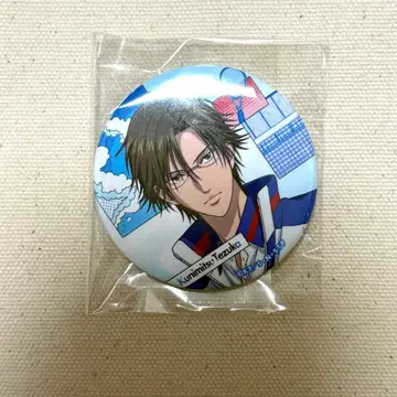 신 테니스의 왕자님 로손 HMV 데코 가챠 캔뱃지 테즈카 쿠니미츠