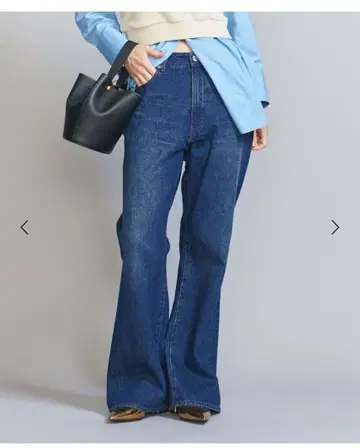 BEAUTY&YOUTH 부츠컷 데님