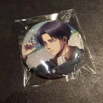 리바이 진격의 거인 라메키라 캔뱃지 컬렉션 애니메이트 바다 글리터