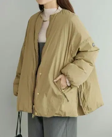 피아르세신 프렌치 덕다운 사이드 지퍼 자켓 [한정판]