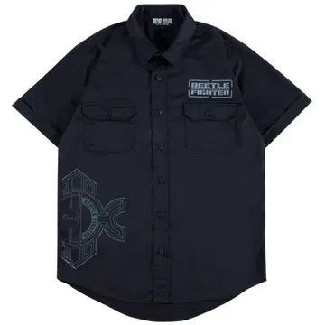 [ 새상품 ] 중갑 파이터 / 워크 셔츠 / 블랙 / 사이즈 XL