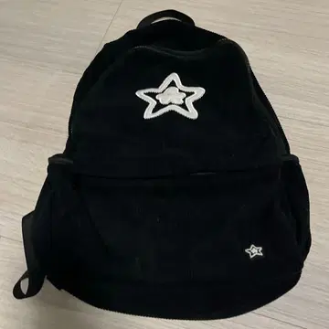 STARTEAM 코듀로이 백팩 블랙