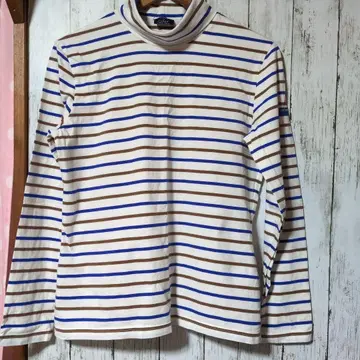 SAINT JAMES J.CREW 터틀넥 긴팔 티셔츠 L 사이즈