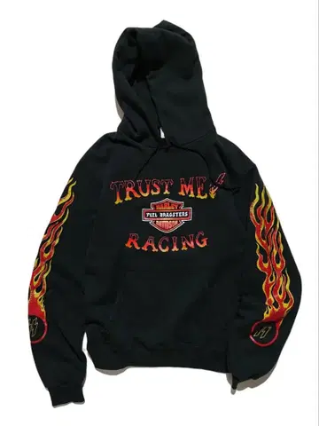 80s 90s 빈티지 할리데이비슨 프레임 후드 맨투맨