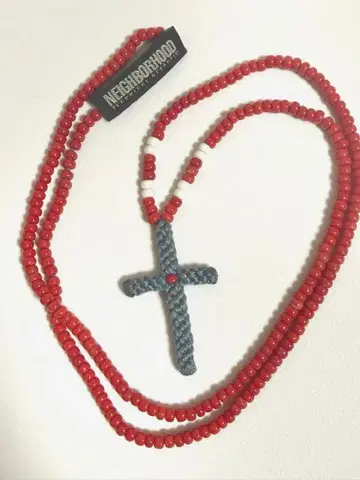 NEIGHBORHOOD 크로스 모티브 목걸이