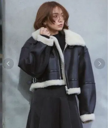 FRAY ID 숏 봄버 자켓