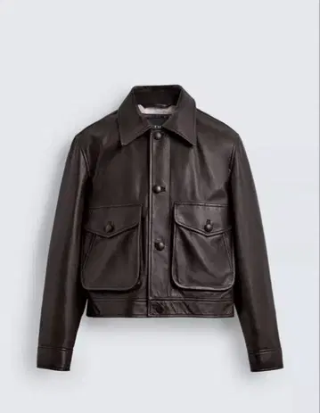 [ 디즈니 콜라보 ] ZARA 가죽 자켓 HARRY LAMBERT