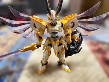 구하기 어려운 프라모델 골판지 전기 LBX 루시퍼 완성품