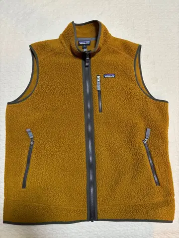 patagonia 플리스 베스트 XL 브라운