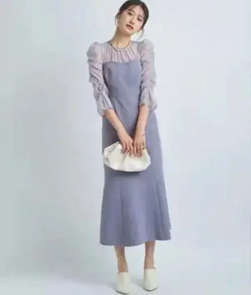 새상품 리랜드튜르 코르셋 도킹 원피스 더스티