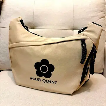 마리콴트 숄더백 베이지