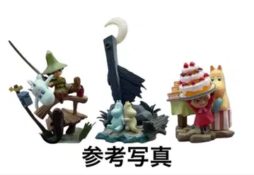 카이요도 무민 K&M 미니 비넷 시리즈 3종 세트