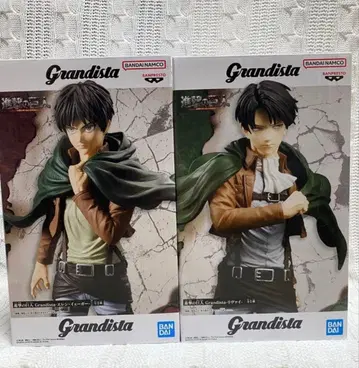 진격의 거인 Grandista 엘렌 & 리바이 피규어