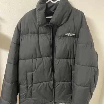 퍼스트 다운 그레이 다운 자켓