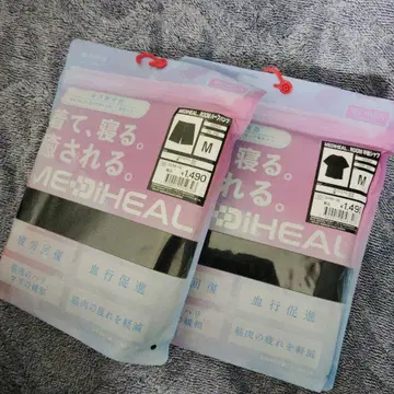 [미개봉] 메디힐 워크맨 반팔 셔츠+하프 팬츠 세트 M 블랙