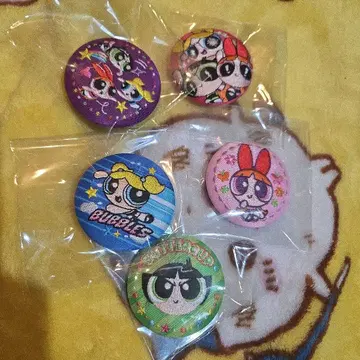 파워퍼프걸 자수 캔뱃지