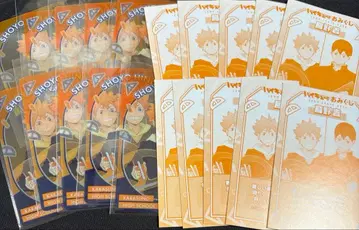 하이큐 쇼와노트 오미쿠지 클리어 카드 10장 세트 히나타 쇼요