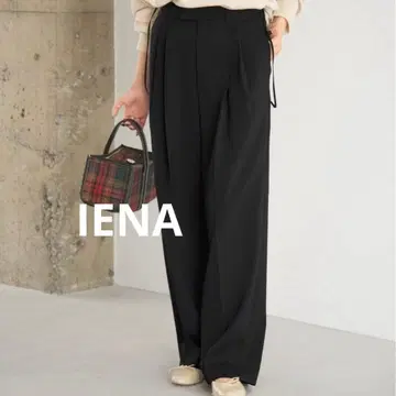 IENA ** 서스펜더 더블 크로스 팬츠