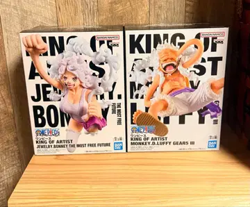 KING OF ARTIST 원피스 피규어 세트 보니 루피