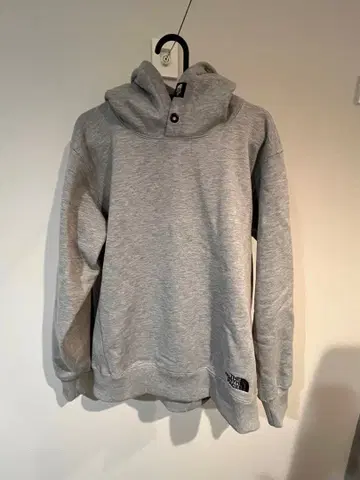 The North Face 그레이 후드티 직영점 한정판