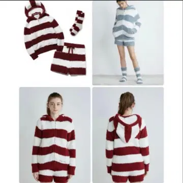 젤라또피케 크리스마스 기프트 셀렉션 후드티 숏팬츠 세트