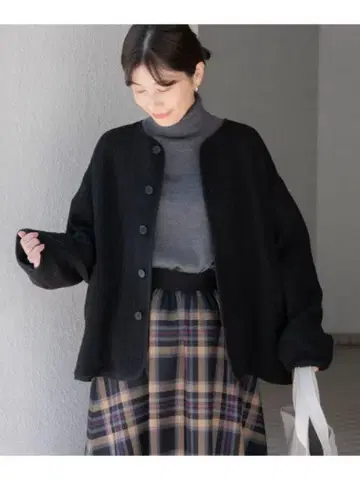 URBAN RESEARCH DOORS 퀼트 노카라 자켓