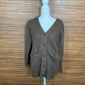 B:MING by BEAMS 니트 가디건 원사이즈 M 상당 브라운