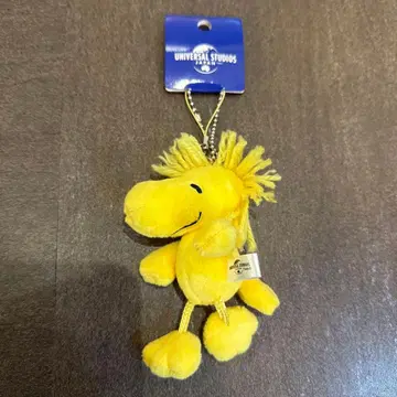 컨디션 최상 택 포함 유니버셜 스튜디오 우드스탁 봉제 인형 스트랩