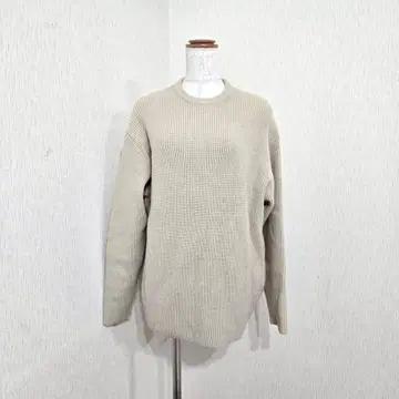 Mila Owen 니트 베이지 ( F ) 루즈핏 심플 스웨터 가을/겨울