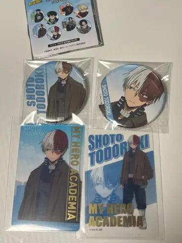 나의 히어로 아카데미아 트레이딩 캔뱃지 카드 아우터Ver. 토도로키 쇼토