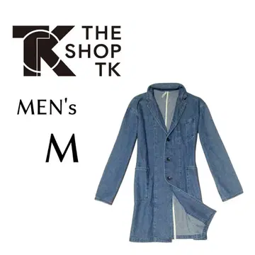 남성용 M 사이즈 THE SHOP TK 데님 코트